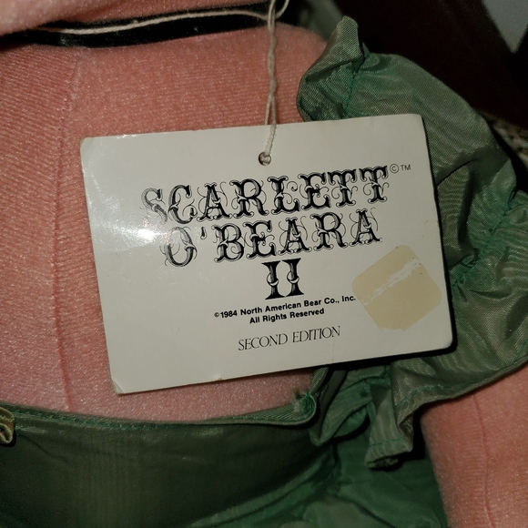 GONE WITH THE WIND SCARLETT O'BEARA TEDDY BEAR - Picture 2 of 7